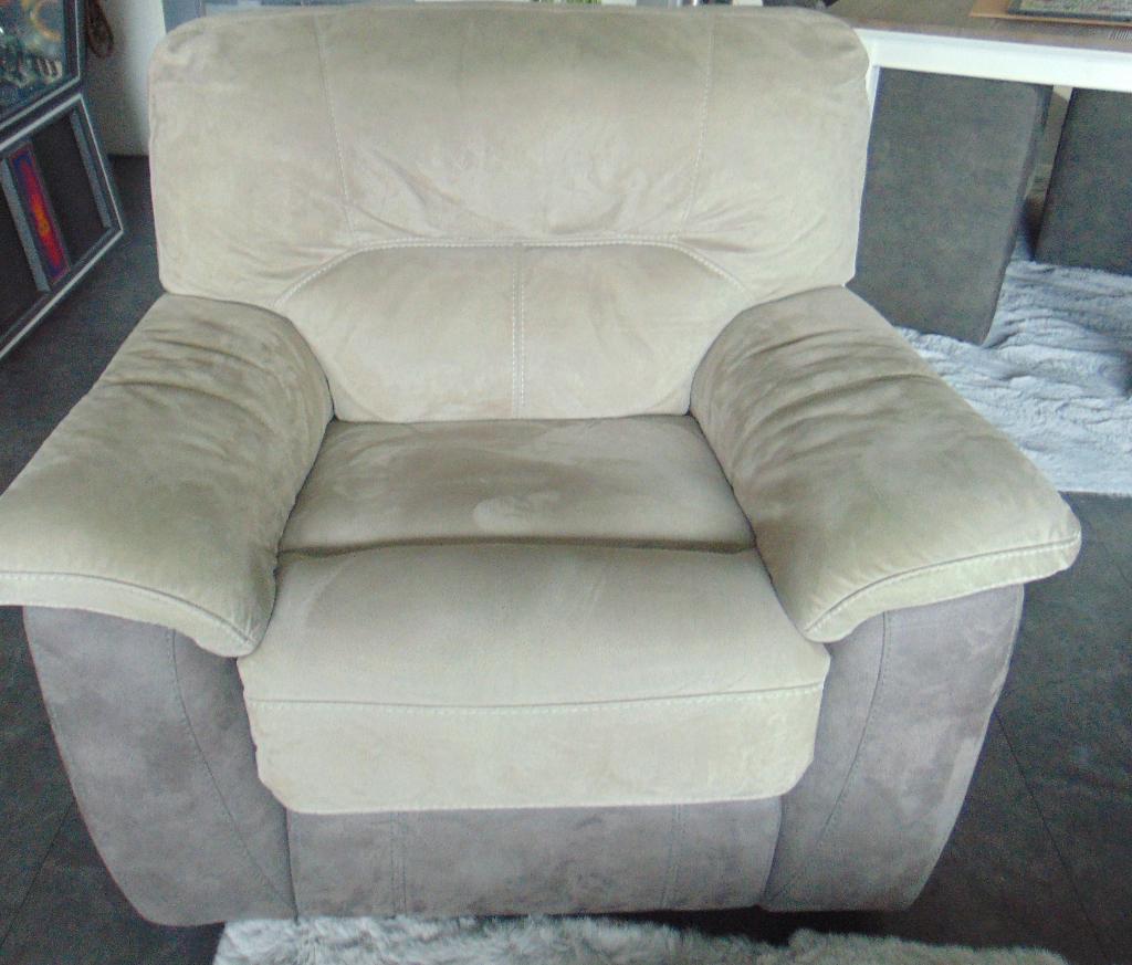 2 Relax Fauteuils, Huis en Inrichting, Fauteuils, Ophalen, Gebruikt, 75 tot 100 cm, Stof