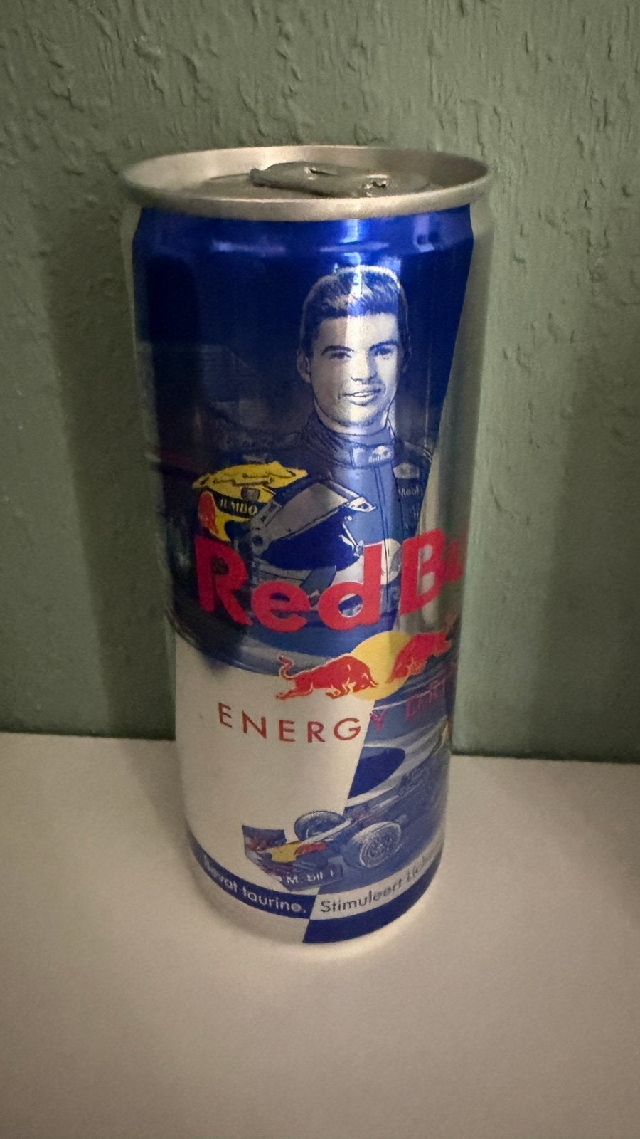 Max verstappen Editie 3 Redbull blikje zeldzaam, Ophalen of Verzenden, Nieuw, Formule 1