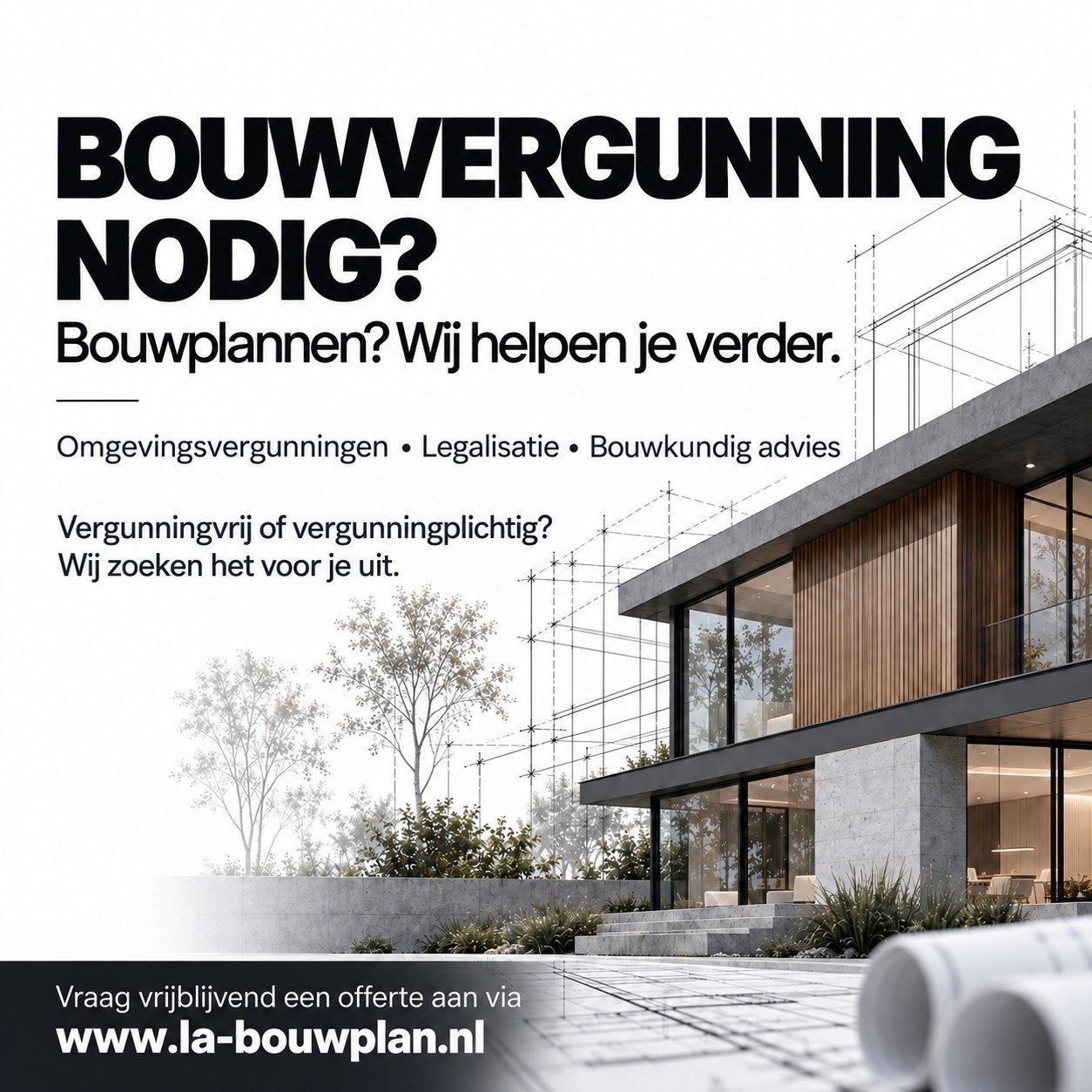 Bouwvergunning nodig? | Omgevingsvergunning & Bouwadvies, Binnenhuisarchitectuur