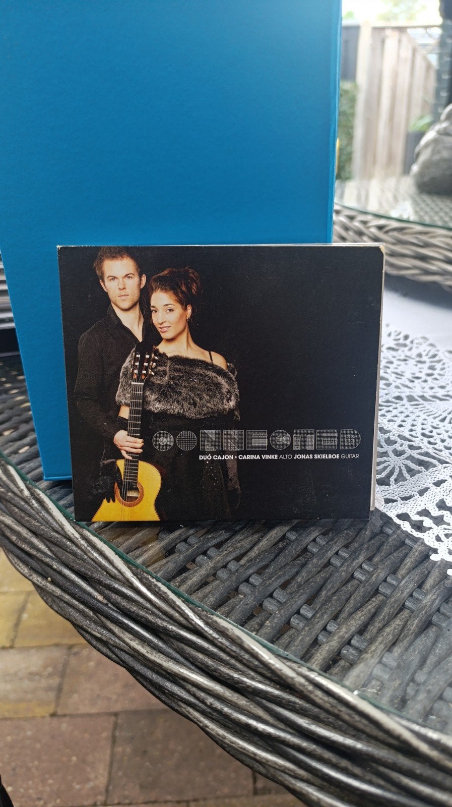 Duo Cajon - Connected CD (Gesigneerd), Ophalen of Verzenden