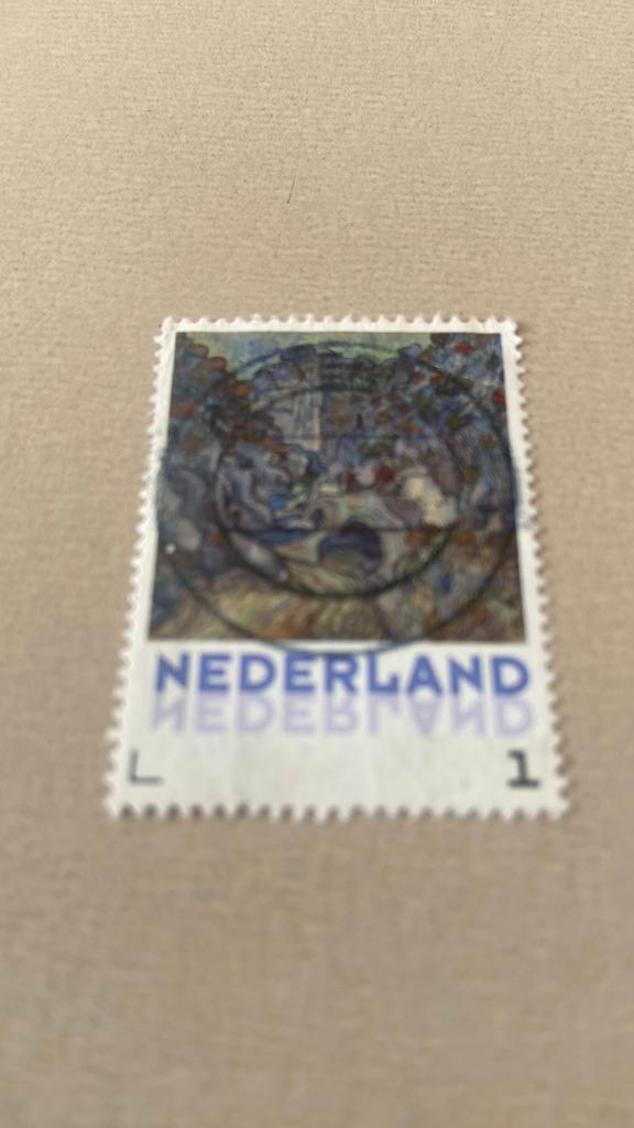 Nederland, Postzegels en Munten, Ophalen of Verzenden, Gestempeld