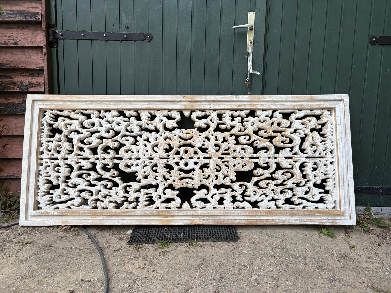 Decoratief houten paneel - handgesneden, Ophalen