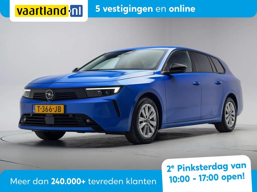 Opel Astra 1.2 Business Edition Aut. [ Navi Camera Stoel/stu, Auto's, Opel, Automaat, Automatische klimaatregeling, 1199 cc, Blauw