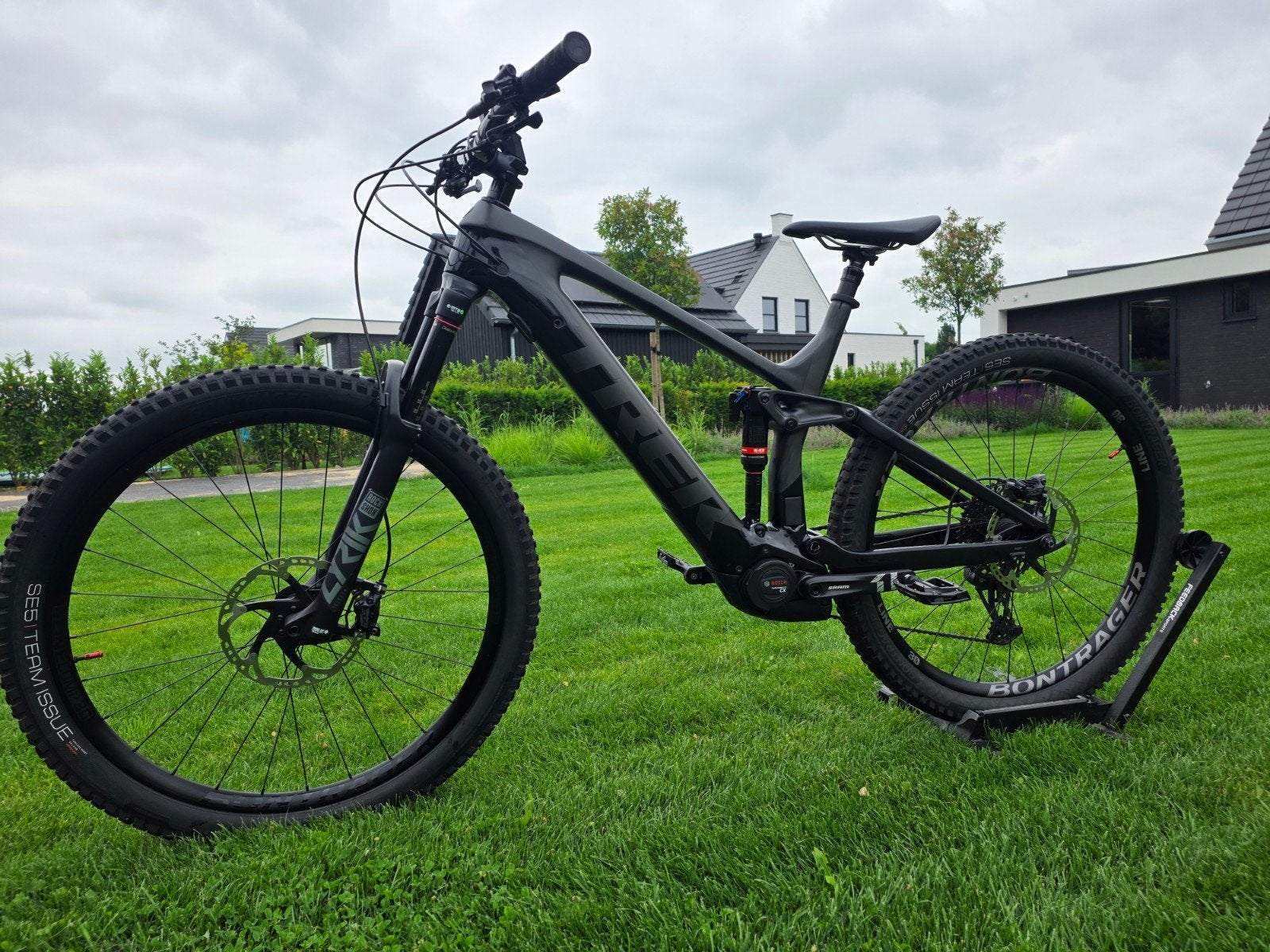 Trek Rail 9.8 e-MTB – Full Carbon E-MTB – Kiox – 625wh, Ophalen, Gebruikt, 57 cm of meer, Schijfrem