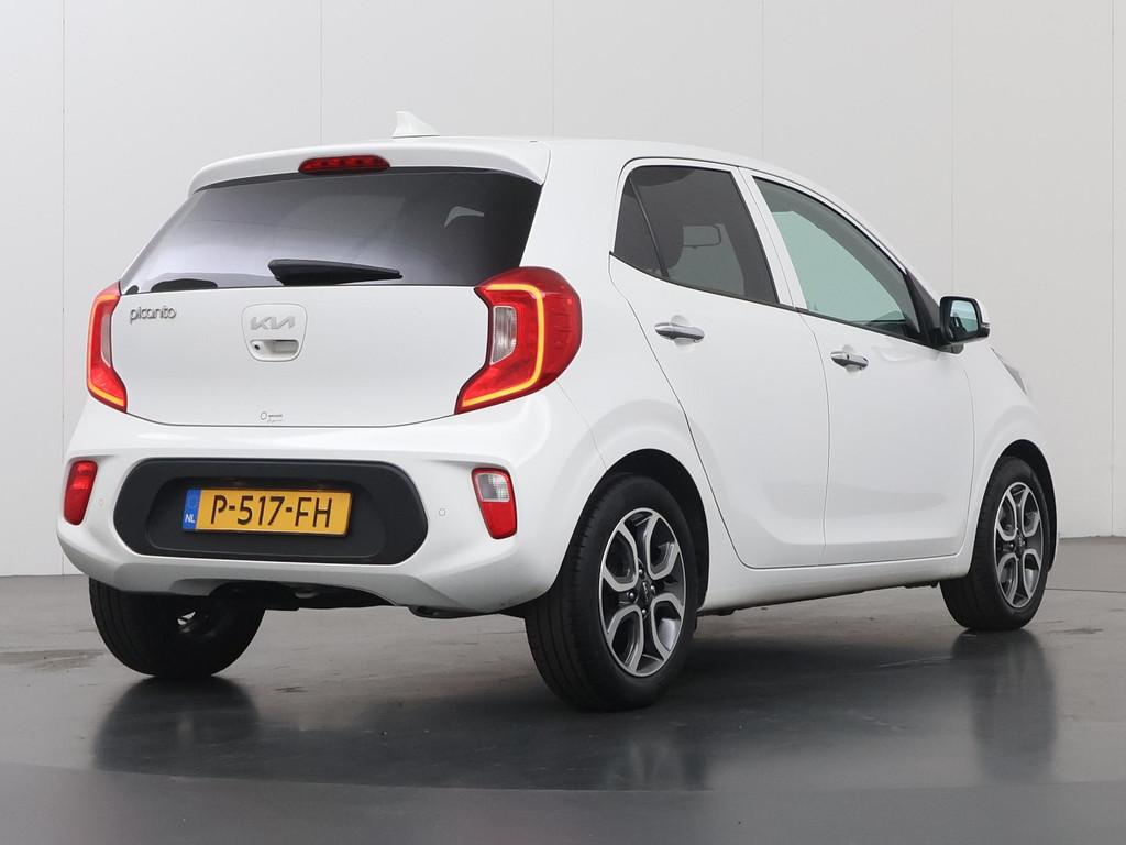 Kia Picanto 1.0 DPi DynamicPlusLine | Keyless | Navigatie |, Auto's, Voorwielaandrijving, Stof, Gebruikt, 4 stoelen
