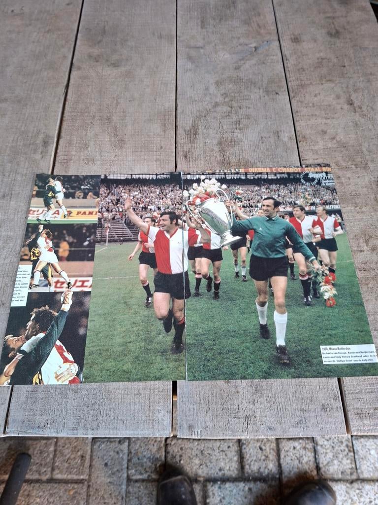 Feijenoord, Verzamelen, Ophalen of Verzenden, Gebruikt, Feyenoord, Poster, Plaatje of Sticker