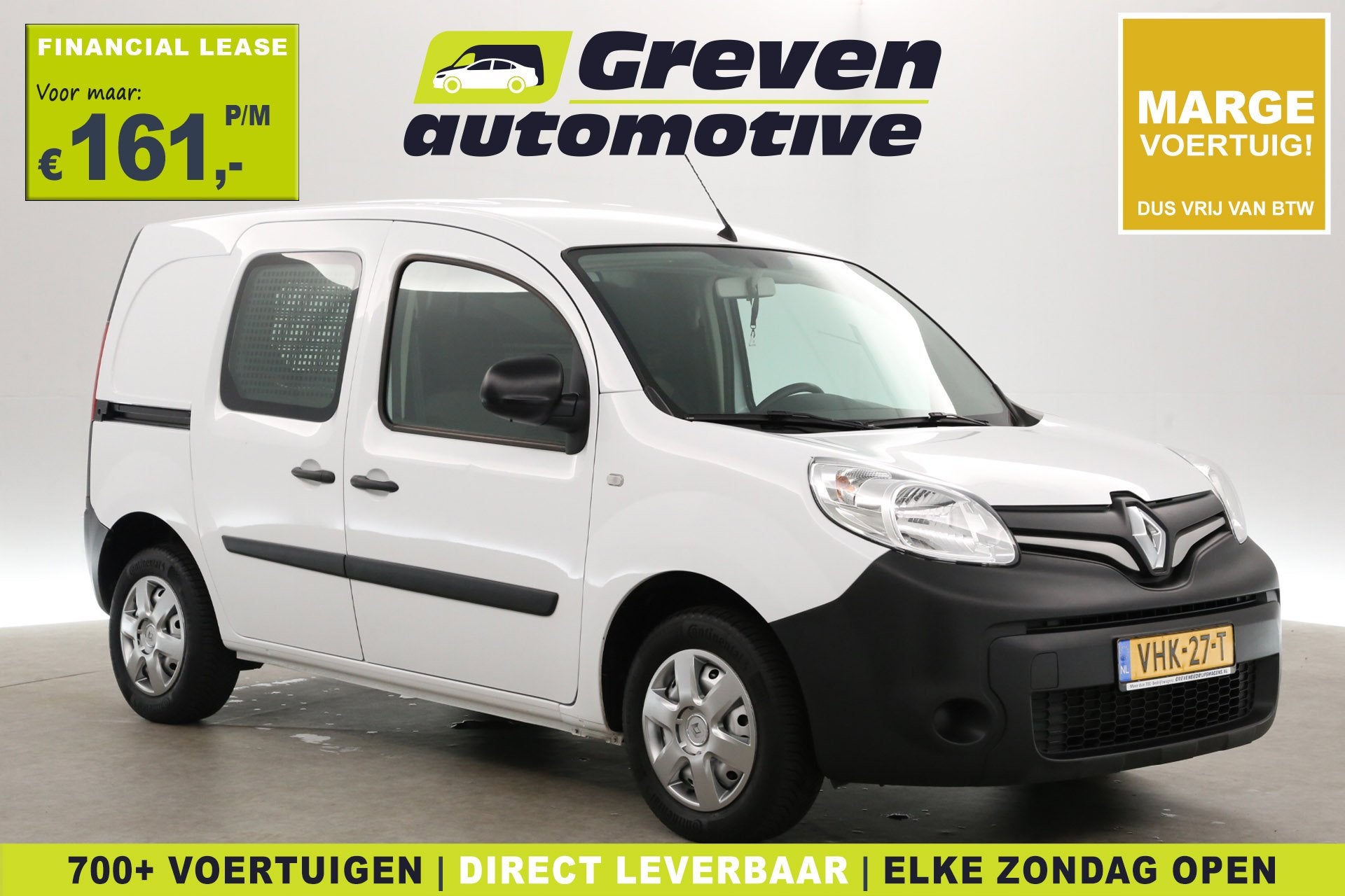 Renault Kangoo 1.5 Blue dCi | Marge | 6 Bak | Airco | Cruise, Auto's, Voorwielaandrijving, Stof, Gebruikt, Euro 6