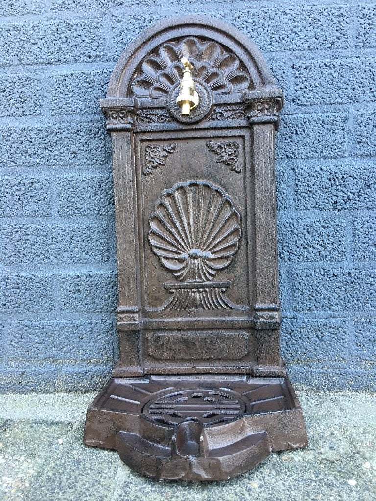 Tuin fontein, gietijzer, bruin, Fontein, Gietijzer, ., Nieuw