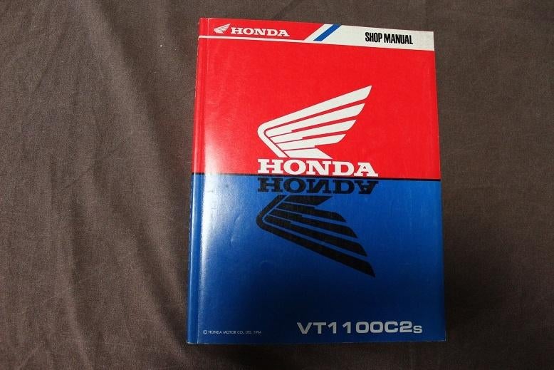 Honda VT1100 C2s 1994 / 1995 motorcycle shop manual VT 1100, Ophalen of Verzenden, Honda