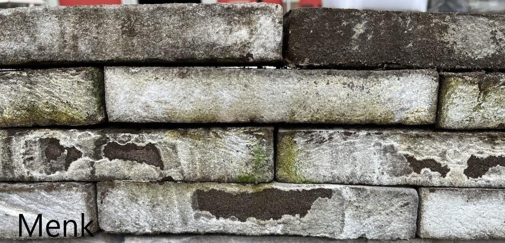 -8 restpartijen metselstenen in 1 koop, Ophalen of Verzenden, Nieuw, Bakstenen