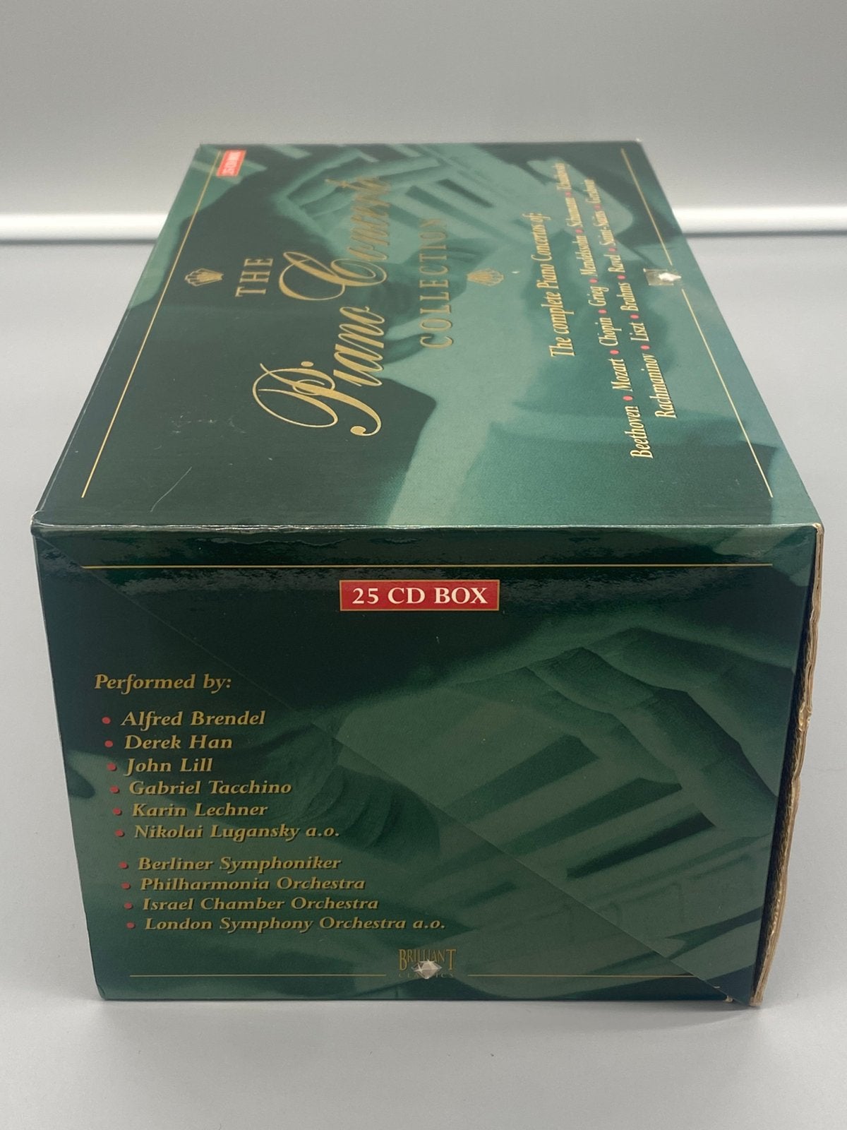 The Piano Concerto Collection - Brilliant Classics - 25 CD’s, Cd's en Dvd's, Cd's | Klassiek, Boxset, Speciale editie, Ophalen of Verzenden