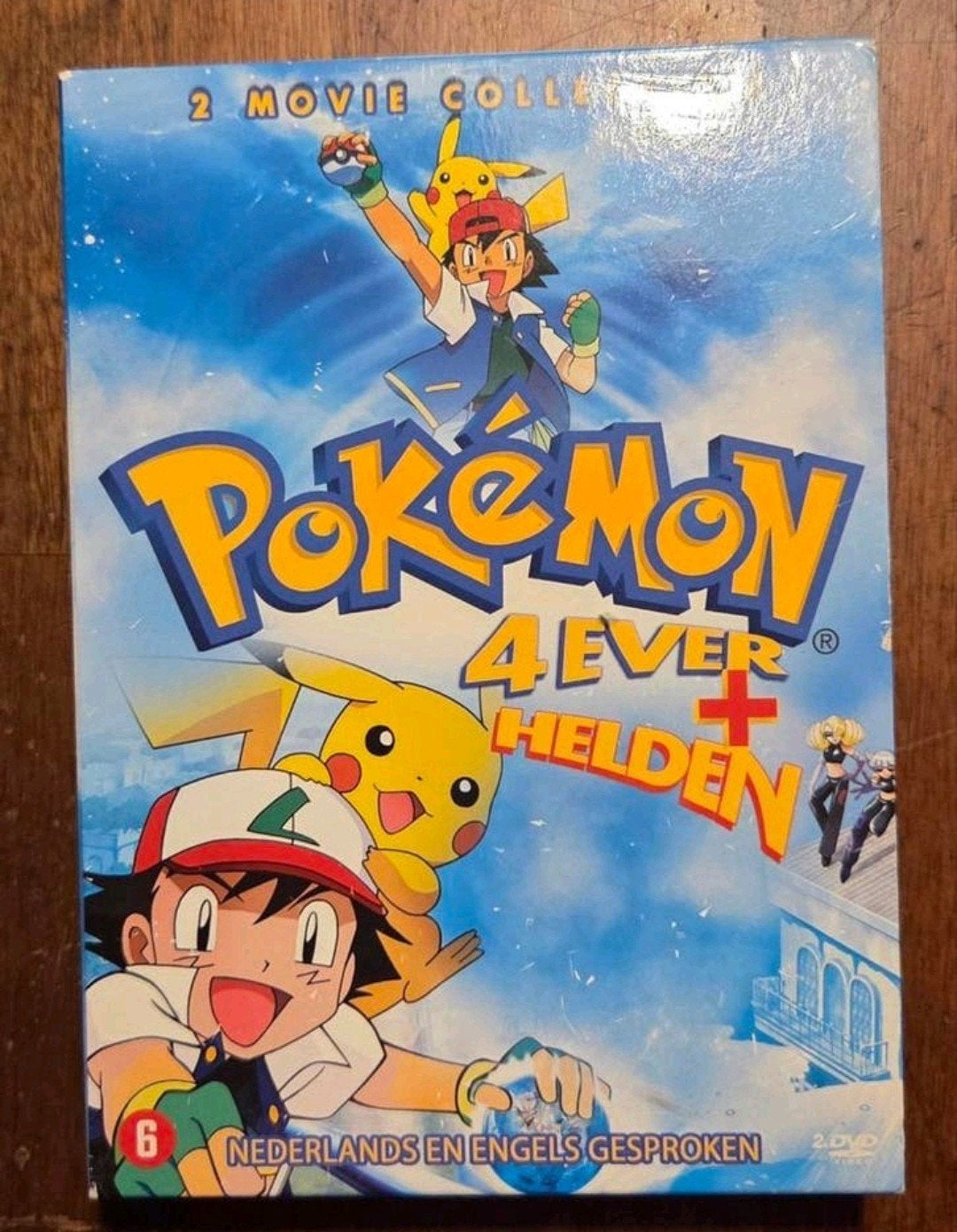 Pokémon 4Ever & Helden, Cd's en Dvd's, Vanaf 6 jaar, Ophalen of Verzenden, Zo goed als nieuw