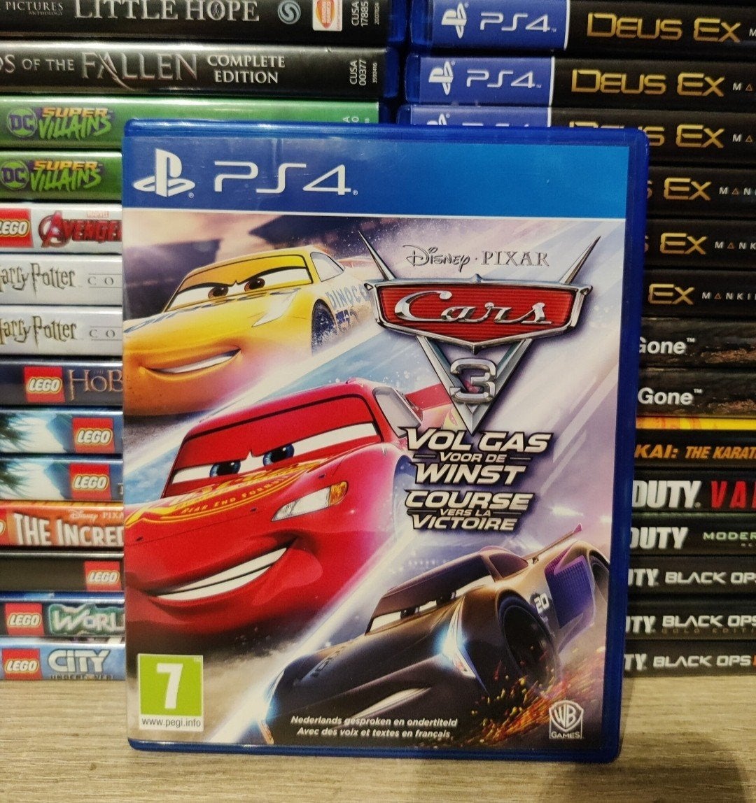 cars 3 vol gas playstation 4, J, 1 speler, Ophalen of Verzenden, Zo goed als nieuw