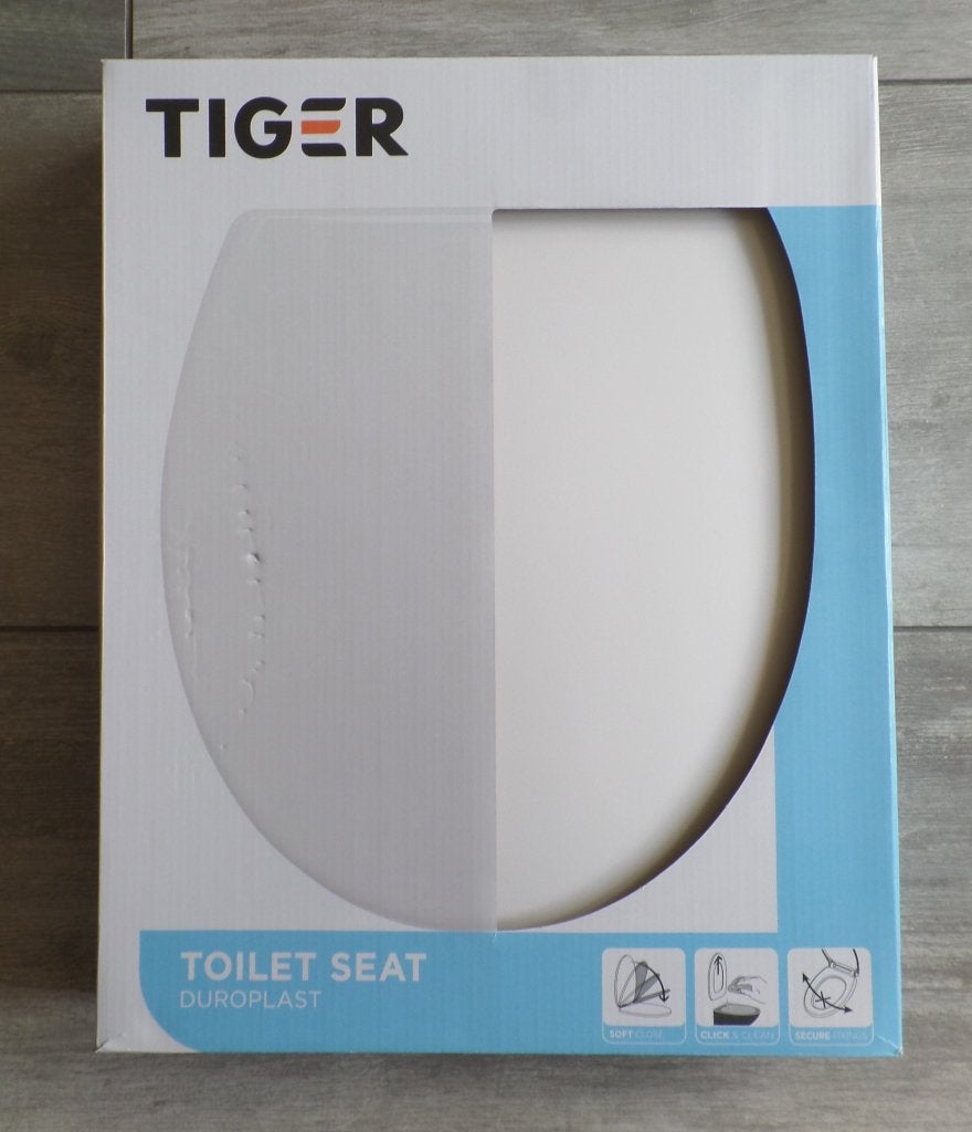 Toiletbril Tiger wit Nieuw, Ophalen of Verzenden, Nieuw, Overige typen