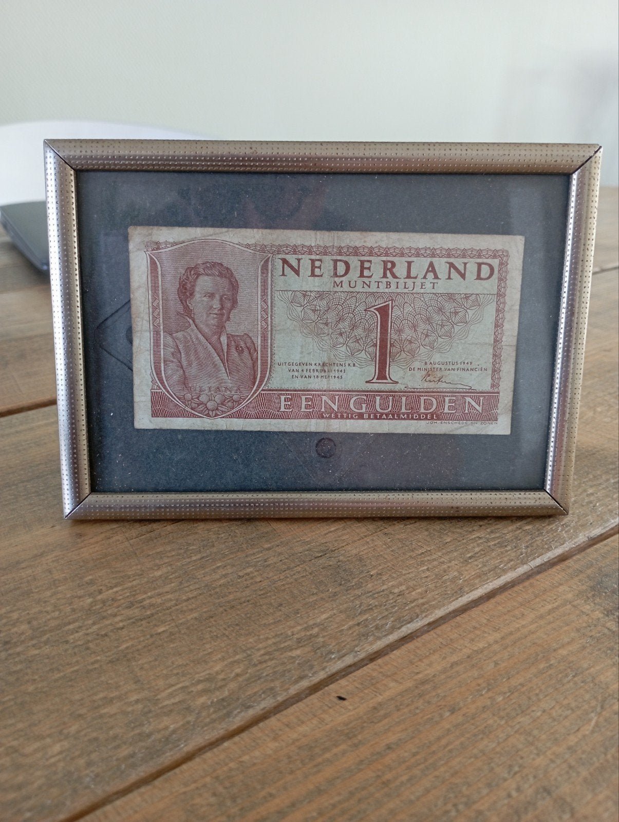 1 gulden briefgeld Juliana 1949, Postzegels en Munten, Ophalen of Verzenden