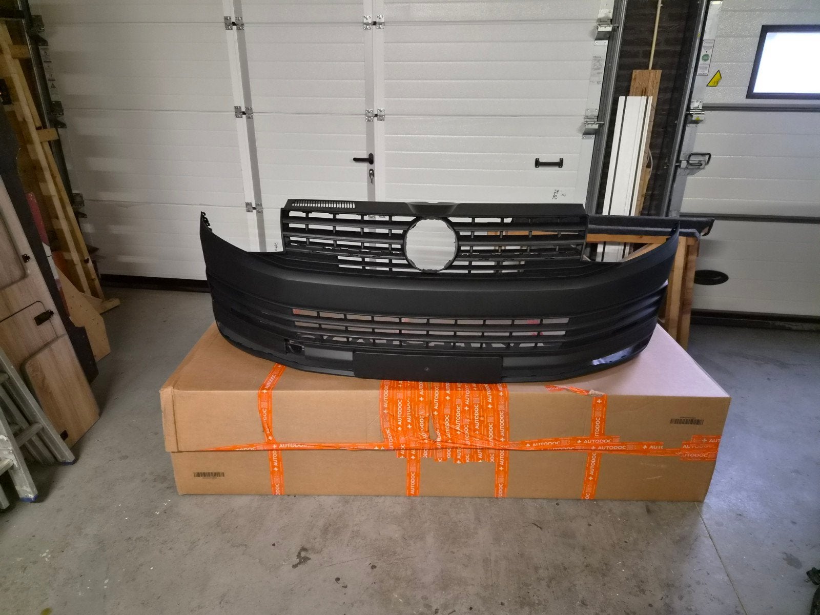 Voorbumper Volkswagen Transporter T6, Ophalen, Nieuw, Bumper, Volkswagen