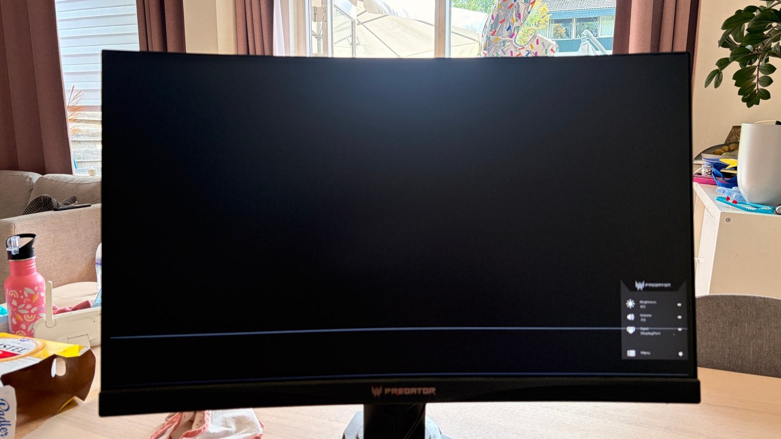 Acer Predator Z1 Gaming Monitor - Defect scherm, Computers en Software, Monitoren, Gaming, Curved, Niet werkend, Minder dan 1 ms