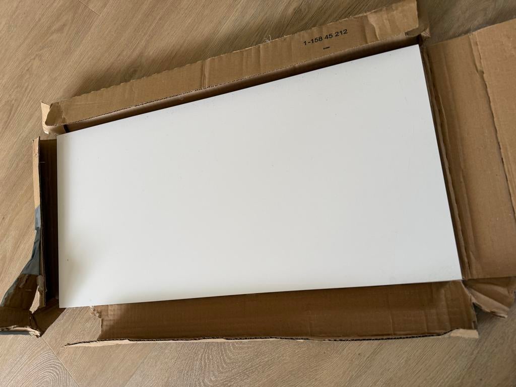Mat witte wand tegels 30x60 cm - 5,5m2, Doe-het-zelf en Verbouw, Tegels, Ophalen, 40 tot 60 cm, Gebruikt, 5 tot 10 m²