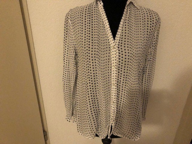 Blousje van Esprit maat 36 van, Blauw, Ophalen of Verzenden, Zo goed als nieuw, Maat 36 (S)