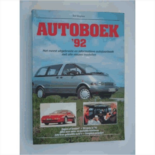 Autoboek Jaarboek 1992 #4 Nederlands, Ophalen of Verzenden, Gelezen, Algemeen