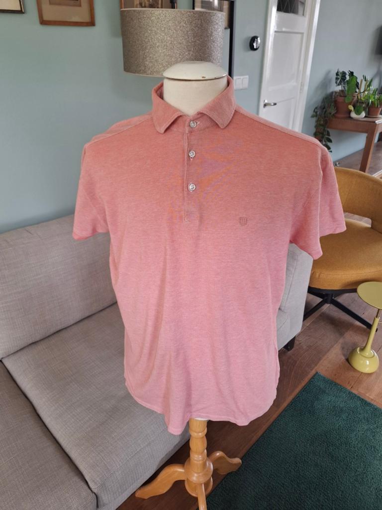 Profuomo polo valt als maat L, Ophalen of Verzenden, Zo goed als nieuw, Maat 52/54 (L), Profuomo