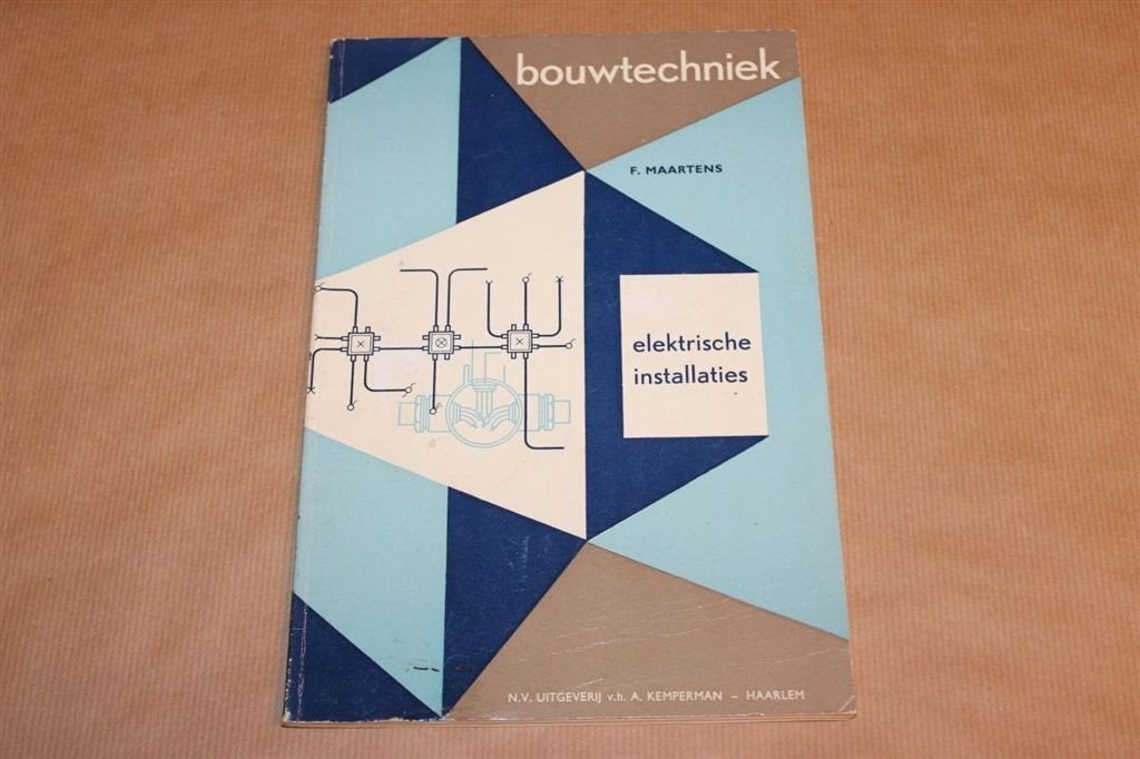 Elektrische Installaties - Bouwtechniek - 1961, Ophalen of Verzenden, Zo goed als nieuw, Bouwkunde