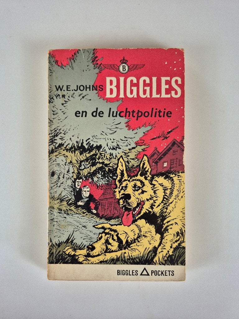 W.E. Johns - Biggles en de luchtpolitie, Ophalen of Verzenden, Gelezen, W.E. Johns