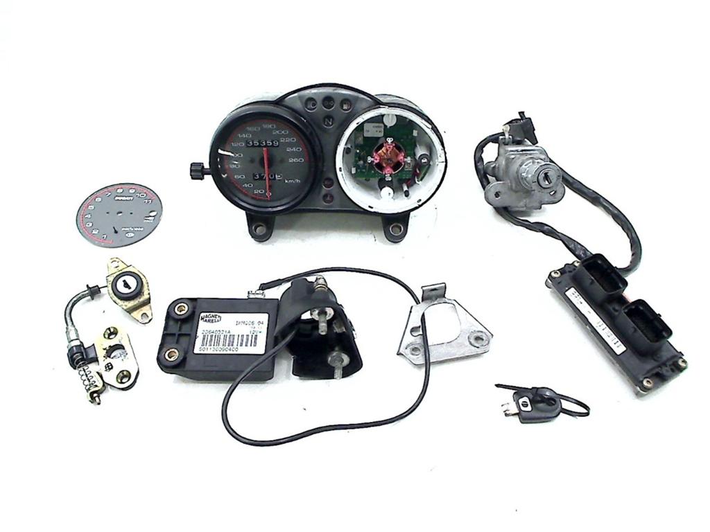 Slotenset Ducati Monster S4 2001-2002 2002 96506300B, Cama Motorparts, Gebruikt, Info@cama-motorparts.nl, P.J. Troelstraweg 8, MAASSLUIS 3144 CX, Zuid Holland, , Nederland