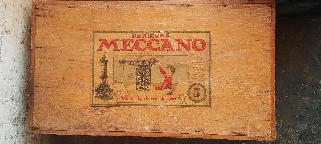 Antiek authentieke meccano, Antiek en Kunst, Antiek | Speelgoed, Ophalen