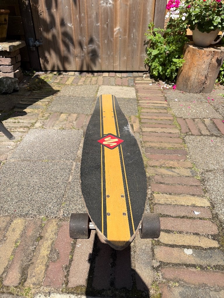Longboard - Street surfing longboard, Ophalen of Verzenden, Gebruikt, Skateboard, Longboard