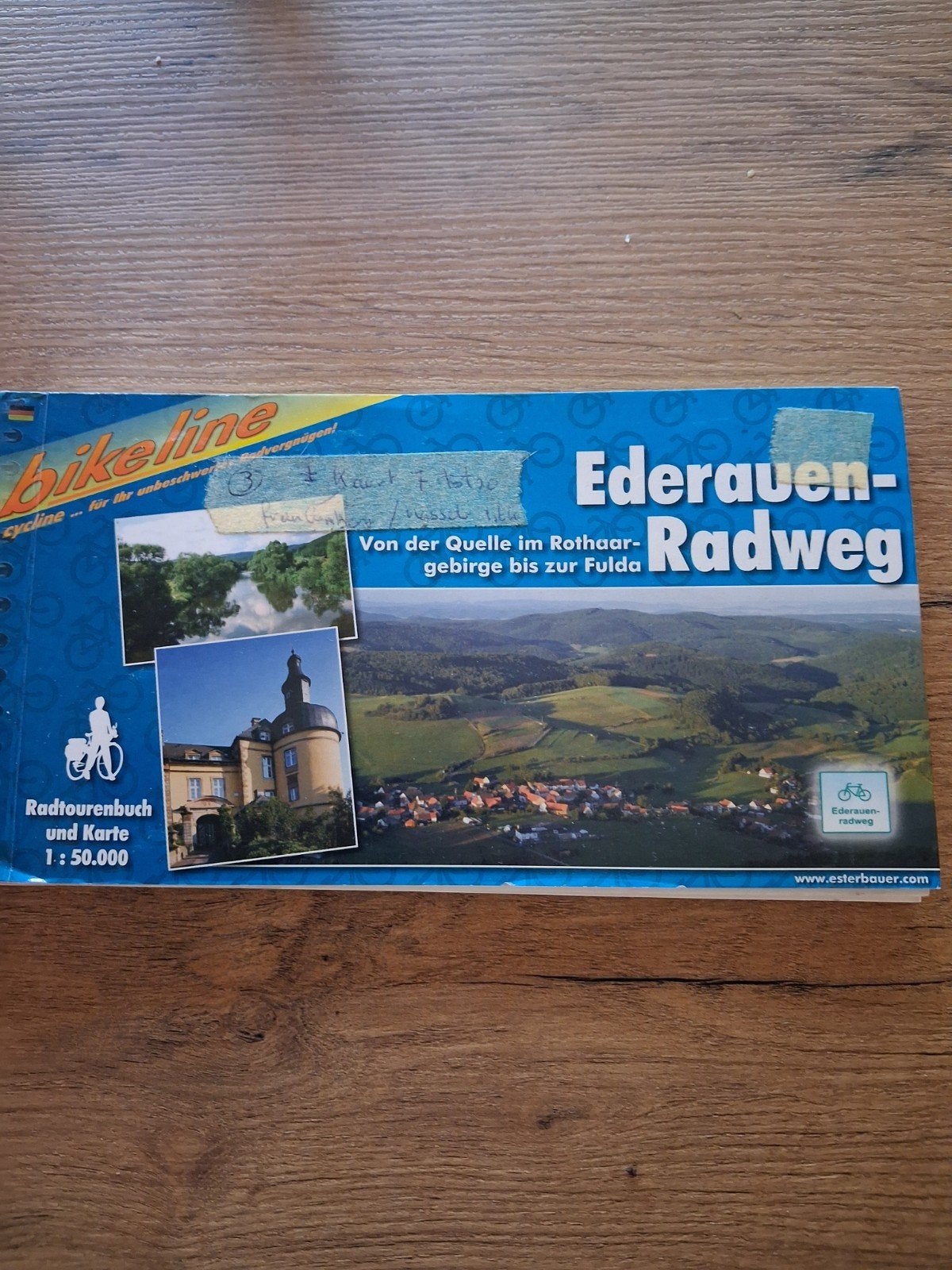 Ederauen-Radweg: Fietsroute van de Ederbron tot de Fulda, Ophalen of Verzenden