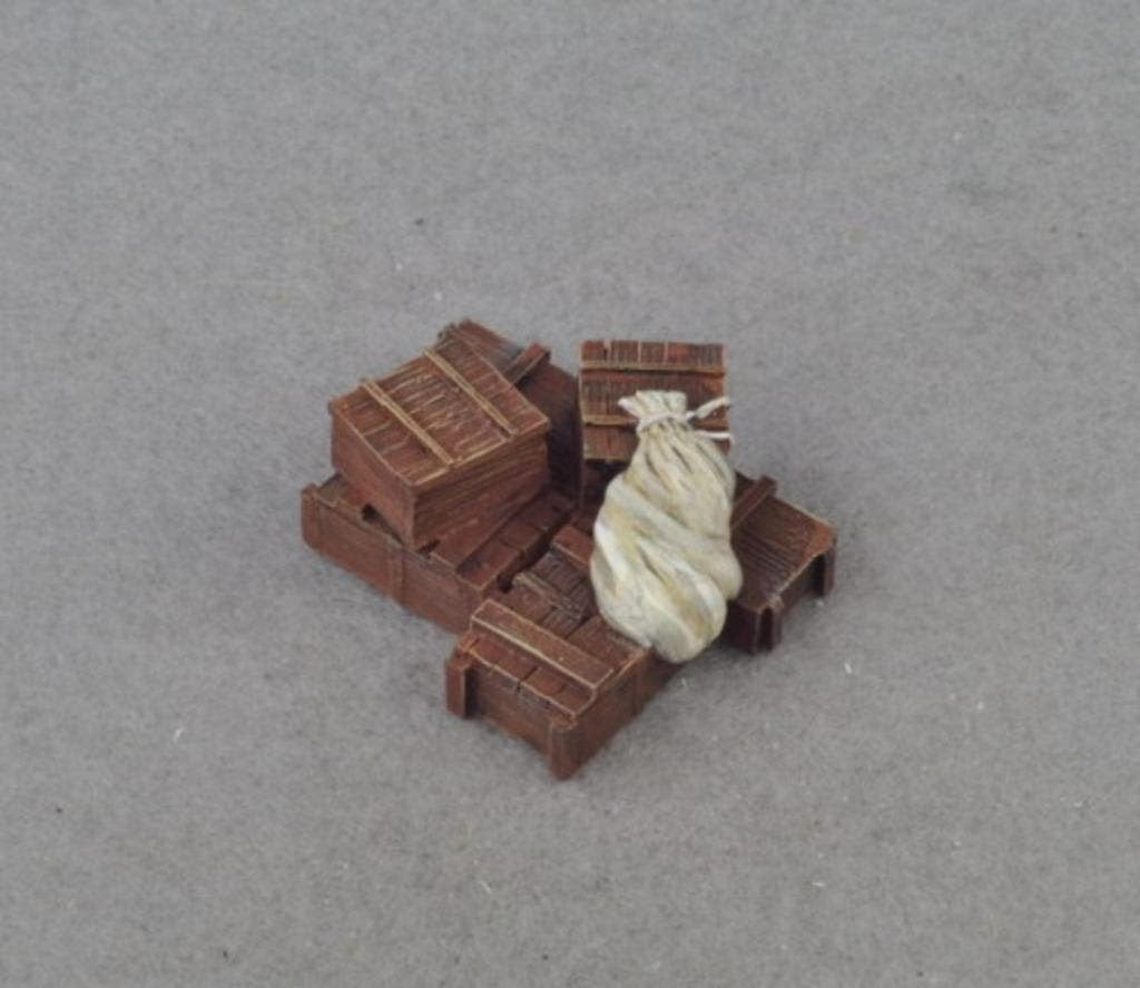 Resin WWII Diorama Ammunition Box *13, Hobby en Vrije tijd, Modelbouw | Figuren en Diorama's, Ophalen of Verzenden, Nieuw, 1:35 tot 1:50