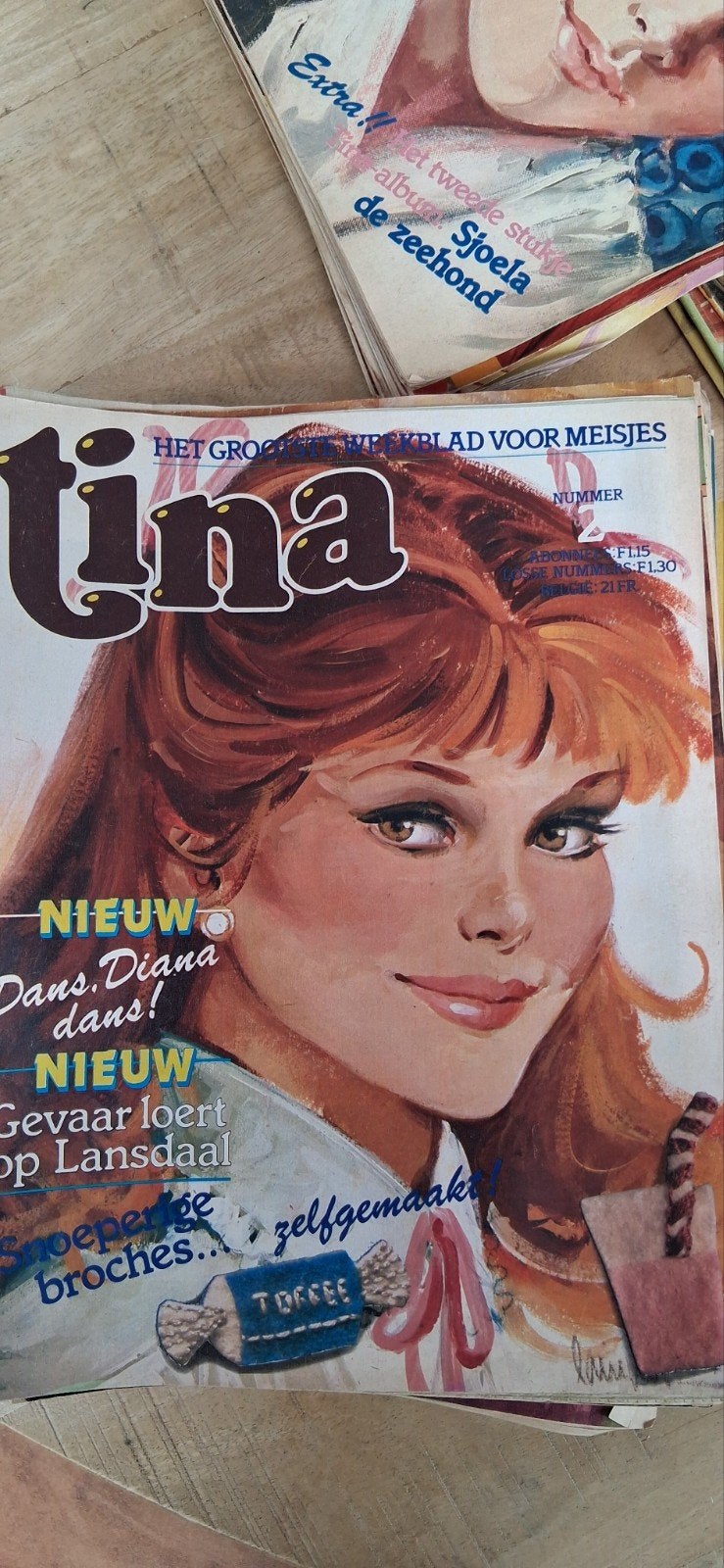 Tina's uit 1980 compleet, Ophalen of Verzenden, 1980 tot heden, Tijdschrift