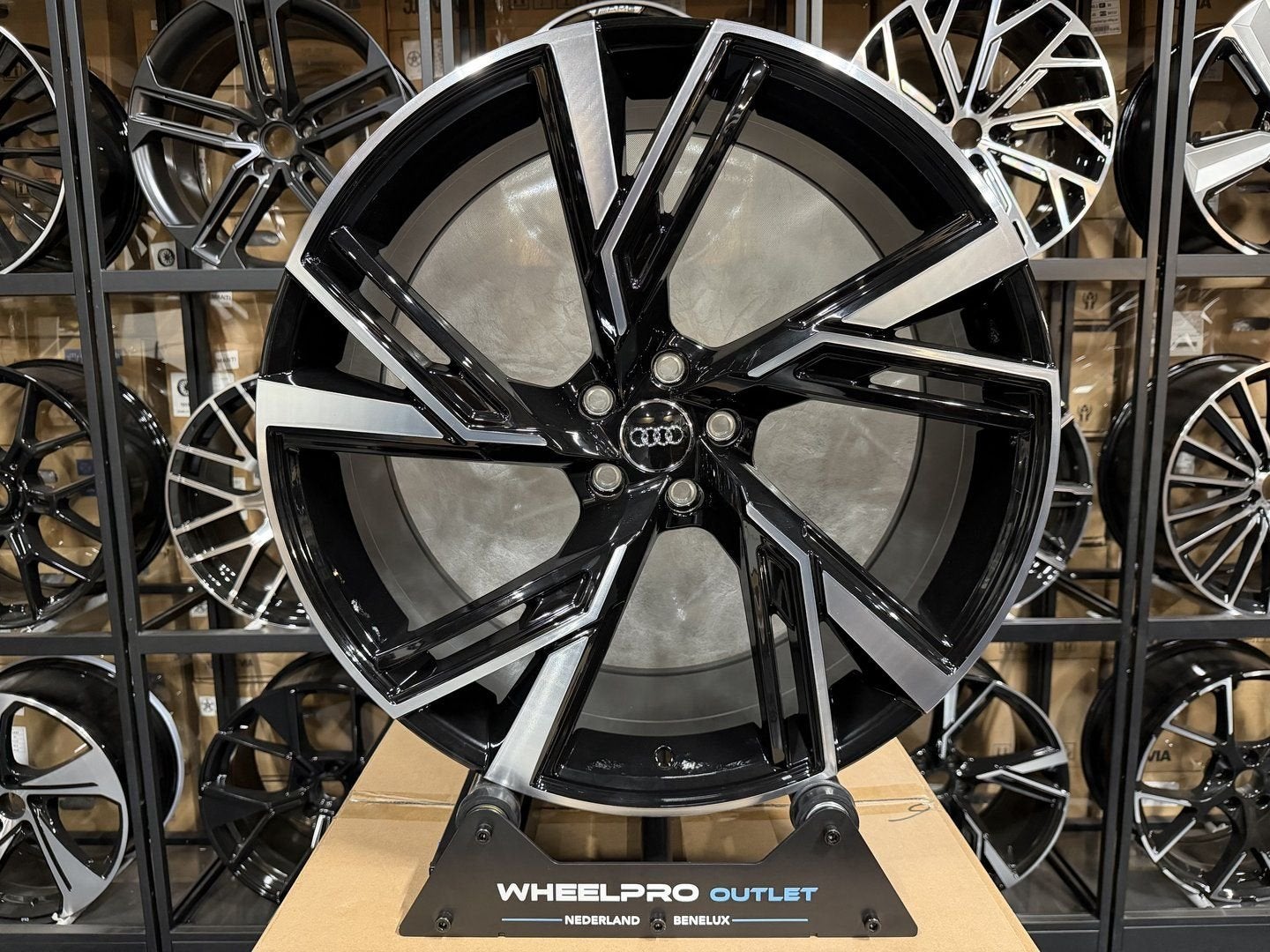 22'' Audi RS6 look velgen 5X112 A4 A5 A6 A7 Q3 Q5 RS5 RS6, Auto-onderdelen, Banden en Velgen, Velg(en), -, -, Nieuw