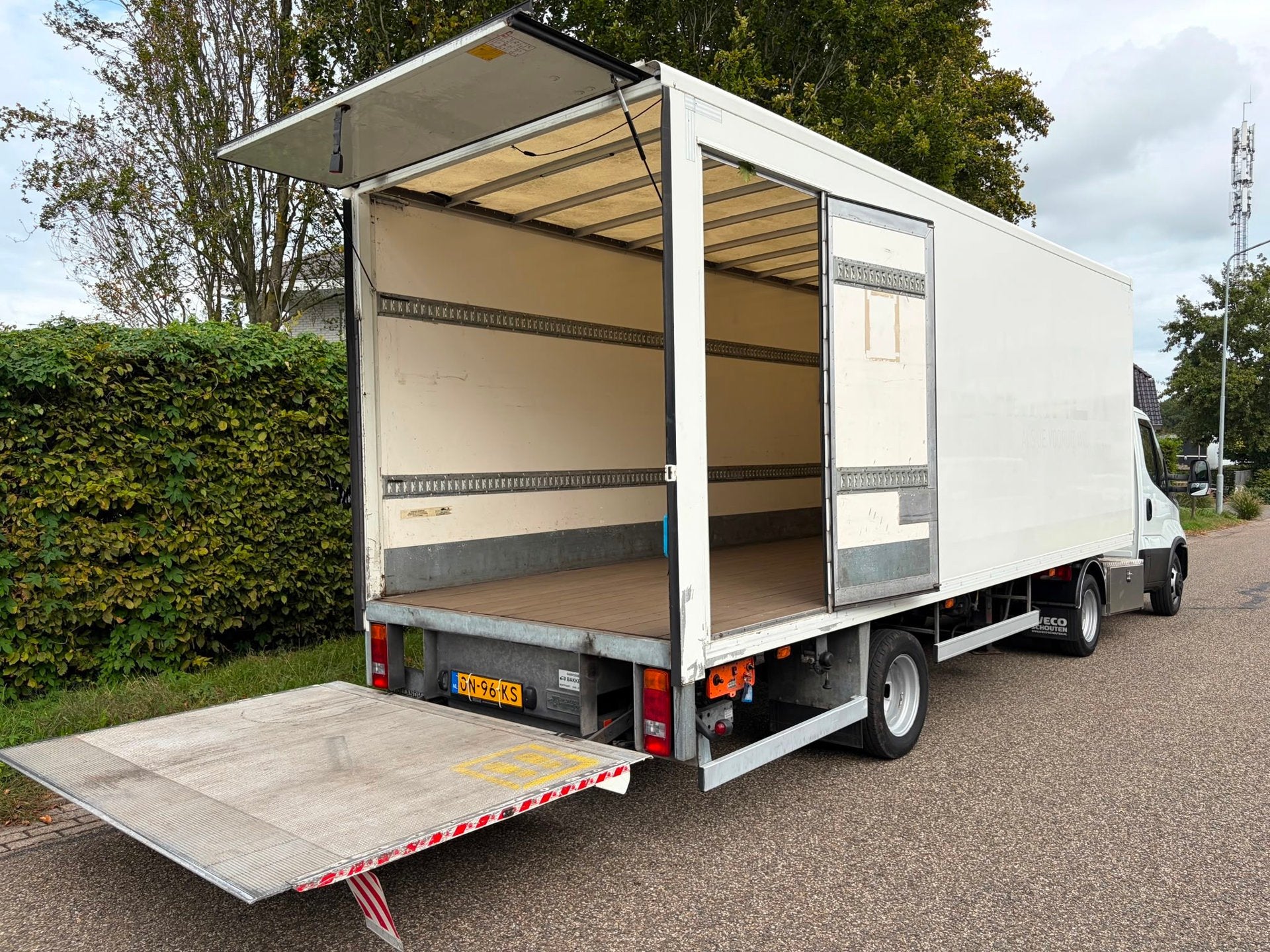 Veldhuizen P37-4 Be Oplegger , laadklep ,, Auto's, Overige brandstoffen, Origineel Nederlands, Bedrijf, Aanhangers en Opleggers