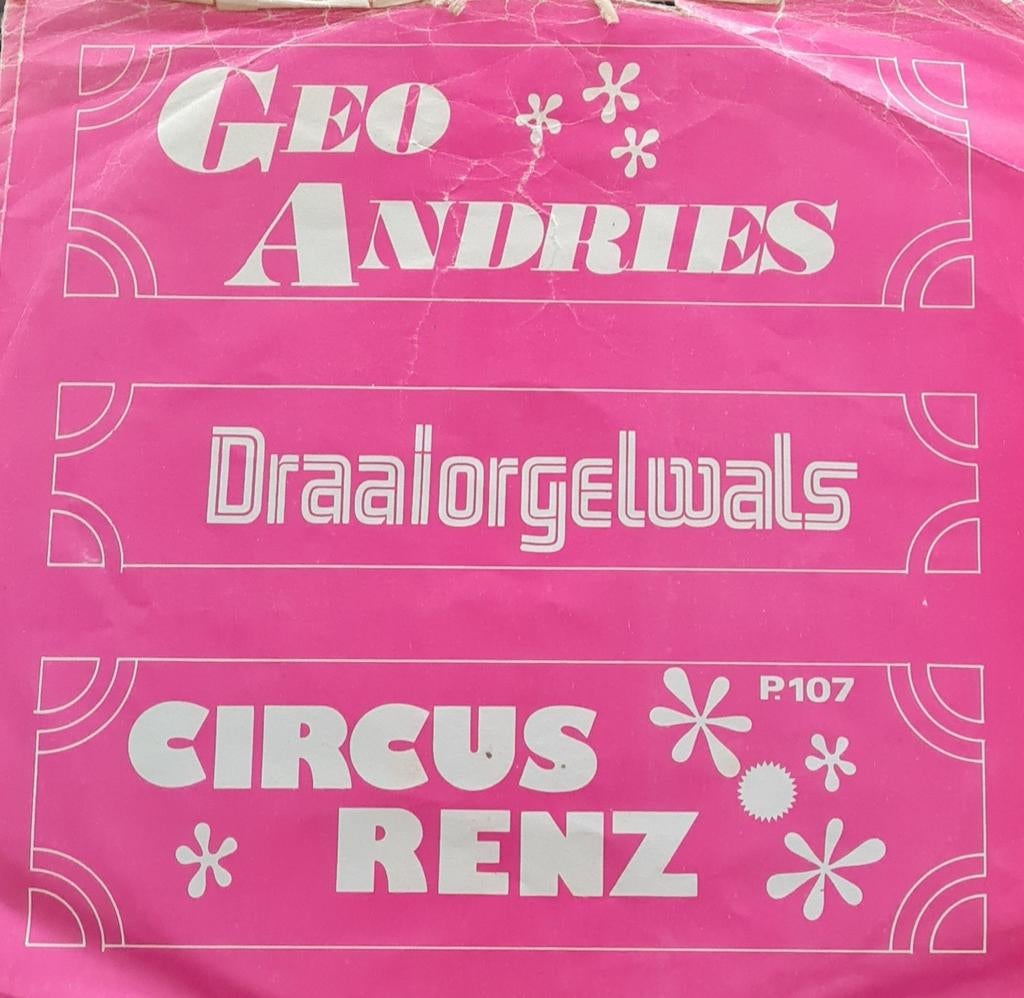 GEO ANDRIES - DRAAIORGELWALS, Ophalen of Verzenden, Gebruikt