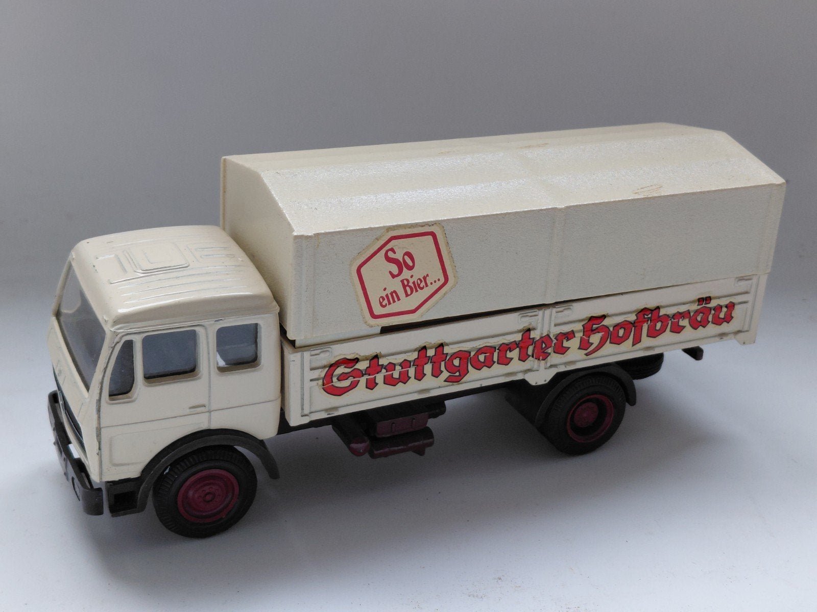 Mercedes Bier Truck van NZG, Ophalen of Verzenden, Zo goed als nieuw, Bus of Vrachtwagen, Conrad