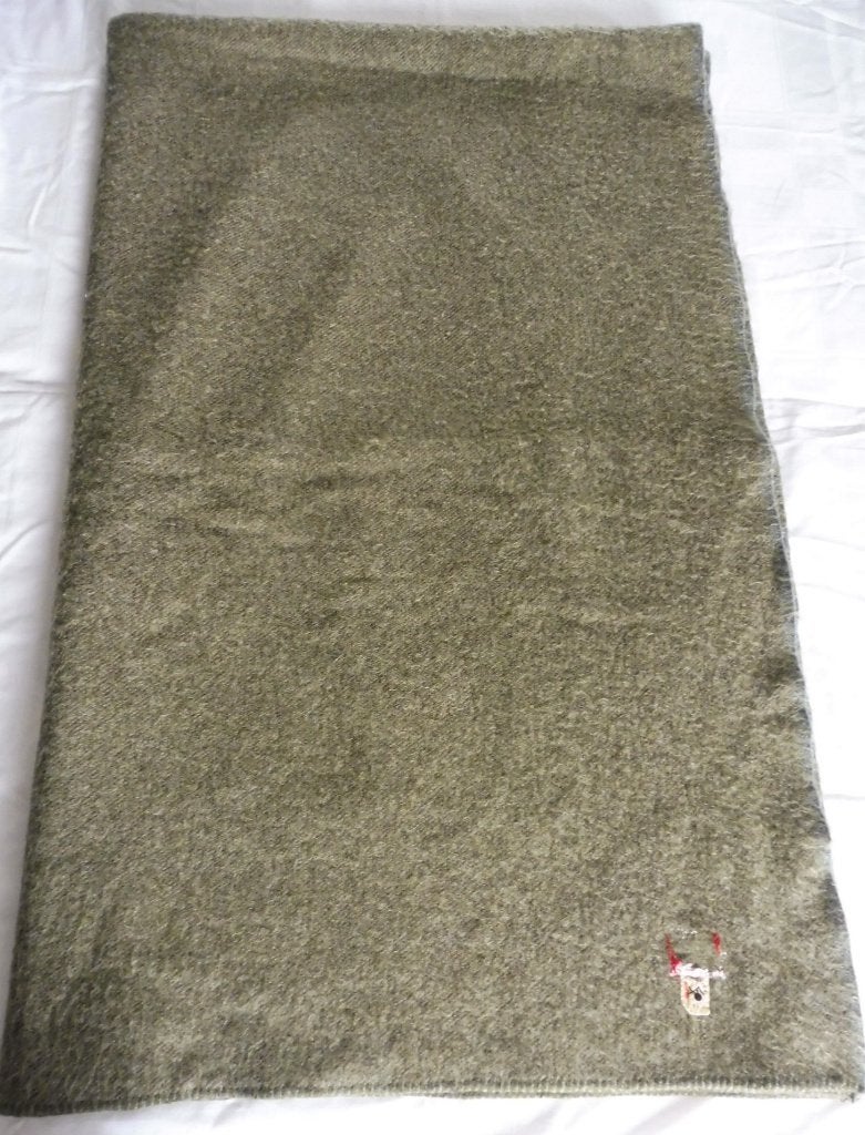 Militaire wollen deken 150 x 230 cm wol, Ophalen, Zo goed als nieuw