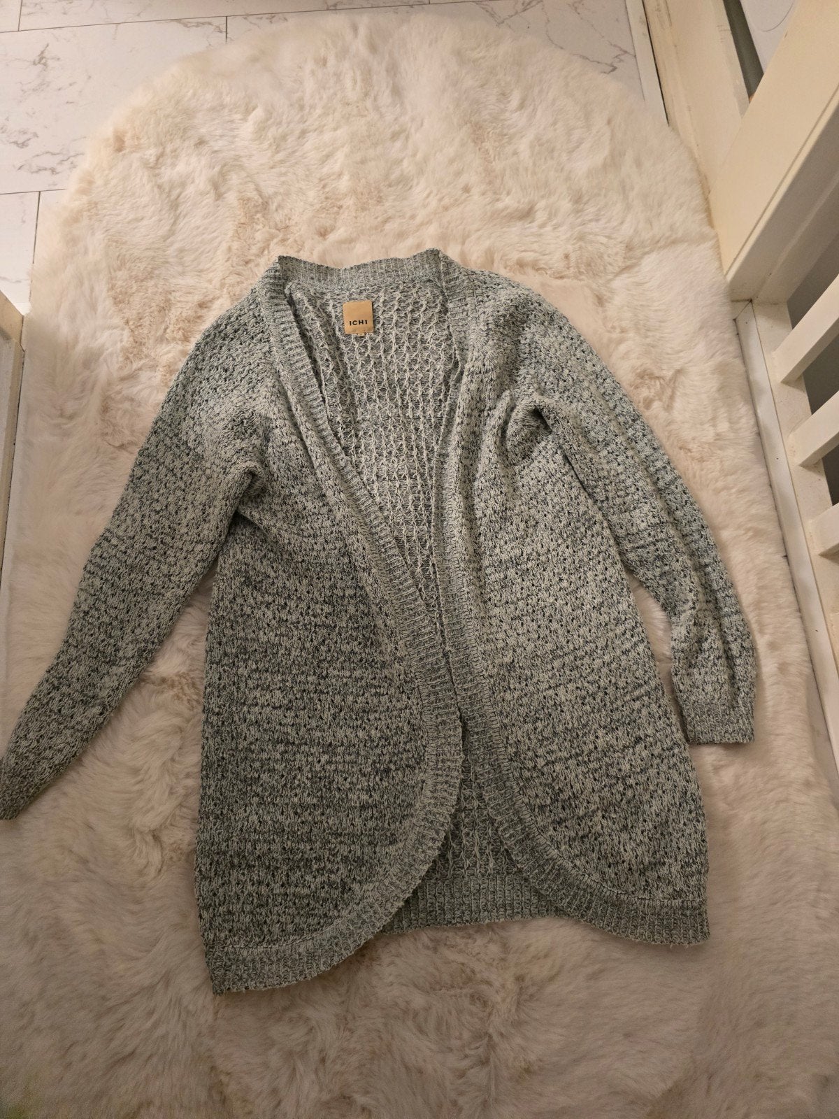 ICHII vest grijs/wit maat M, Maat 38/40 (M), ICHI, Ophalen of Verzenden, Zo goed als nieuw