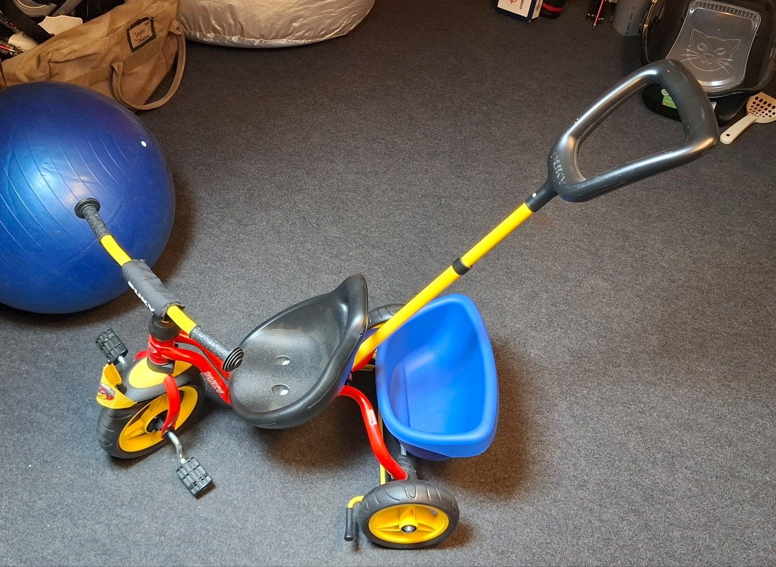 Puky driewieler duwfiets, nooit gebruikt, Ophalen of Verzenden, Nieuw