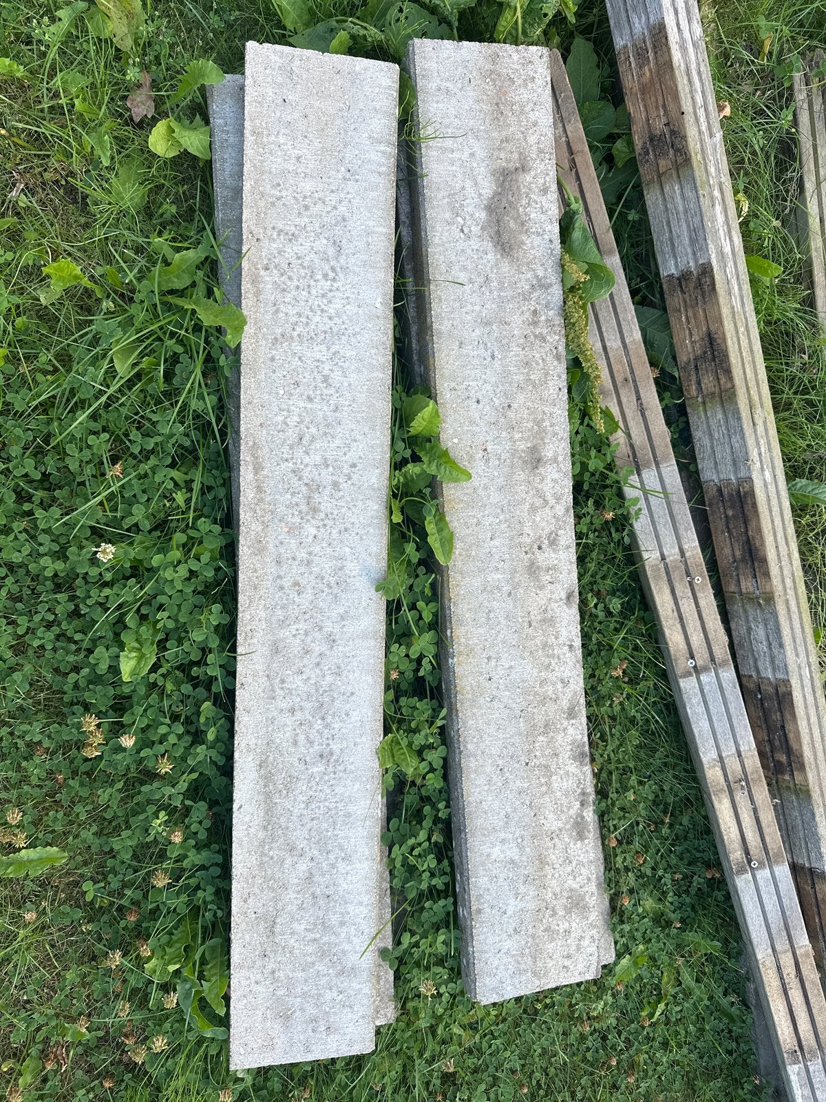 Te koop; 4 beton banden, Ophalen, Gebruikt, Overige typen, Beton