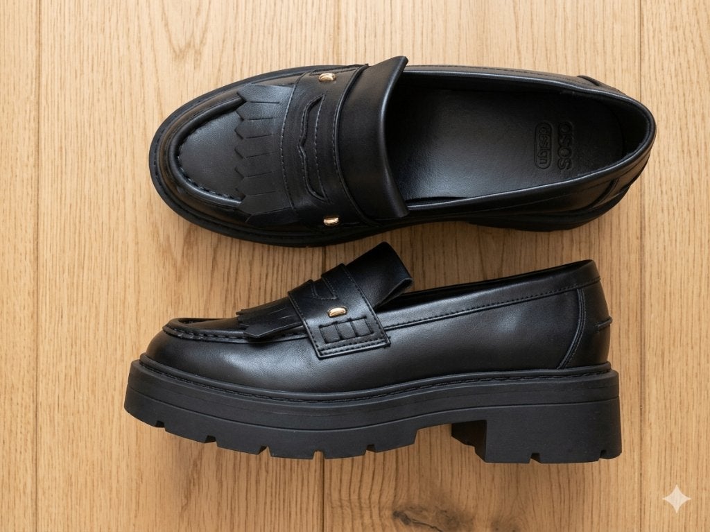 Black Loafers, Kleding | Dames, Schoenen, Nieuw, Ophalen of Verzenden, Asos, Instappers
