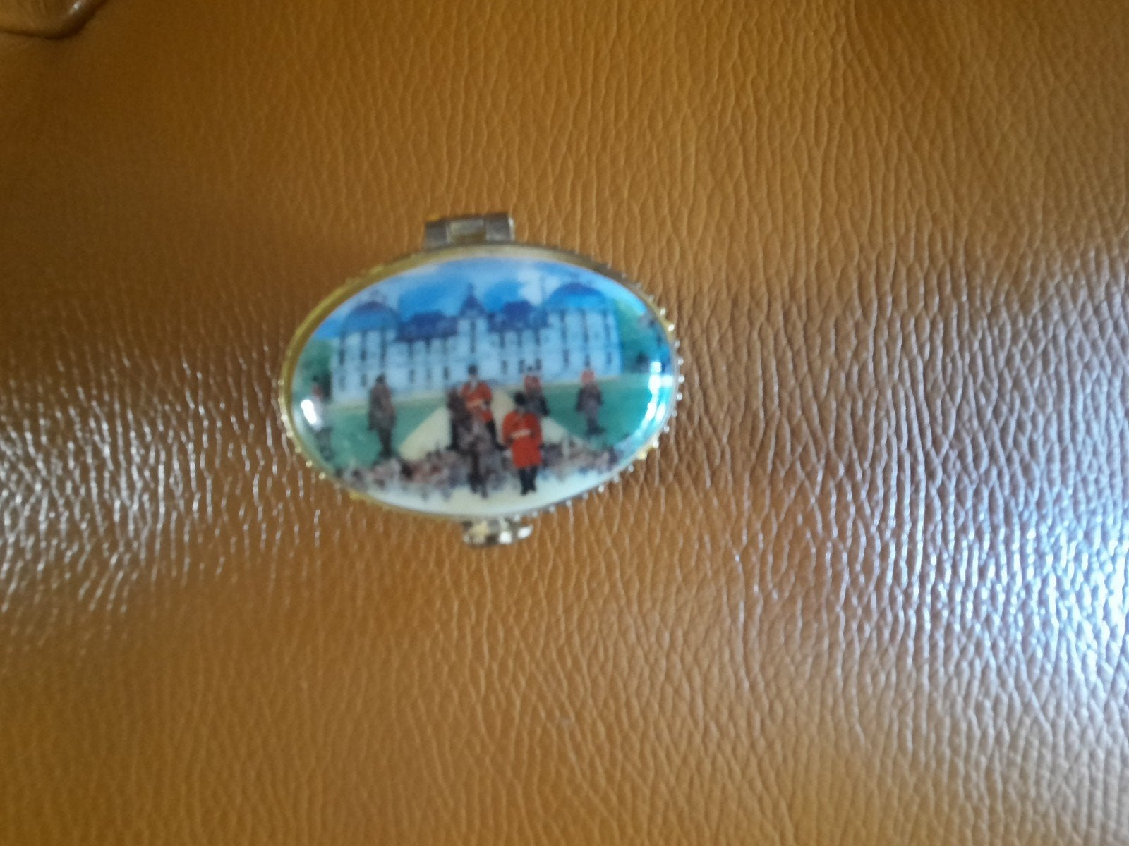 Vintage Cheverny snuifdoosje/pillendoosje, Ophalen of Verzenden