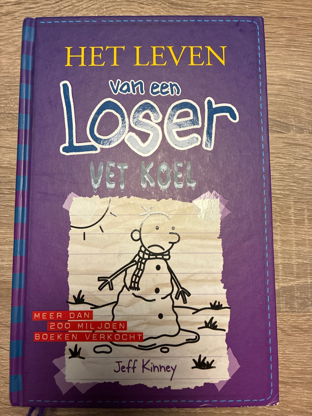 Het Leven van een Loser: Vet Koel - Jeff Kinney, Boeken, Ophalen of Verzenden, Gelezen, Fictie