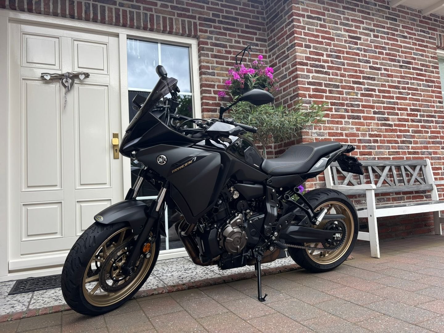 YAMAHA Tracer 7 700 ABS 54KW yamaha tracer (bj 2023) mt07, Motoren, Motoren | Yamaha, 2 cilinders, Motorrijbewijs A, Bedrijf, Onbekend