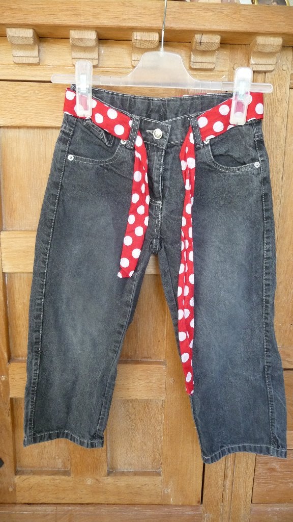 3/4 broek bleu seven maat 140, Ophalen of Verzenden, Meisje, Broek