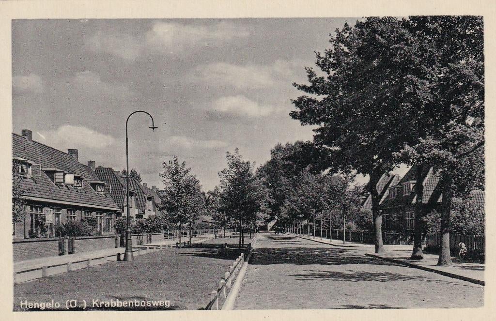 Hengelo, Wijk., Verzenden, 1920 tot 1940, Ongelopen, Overijssel