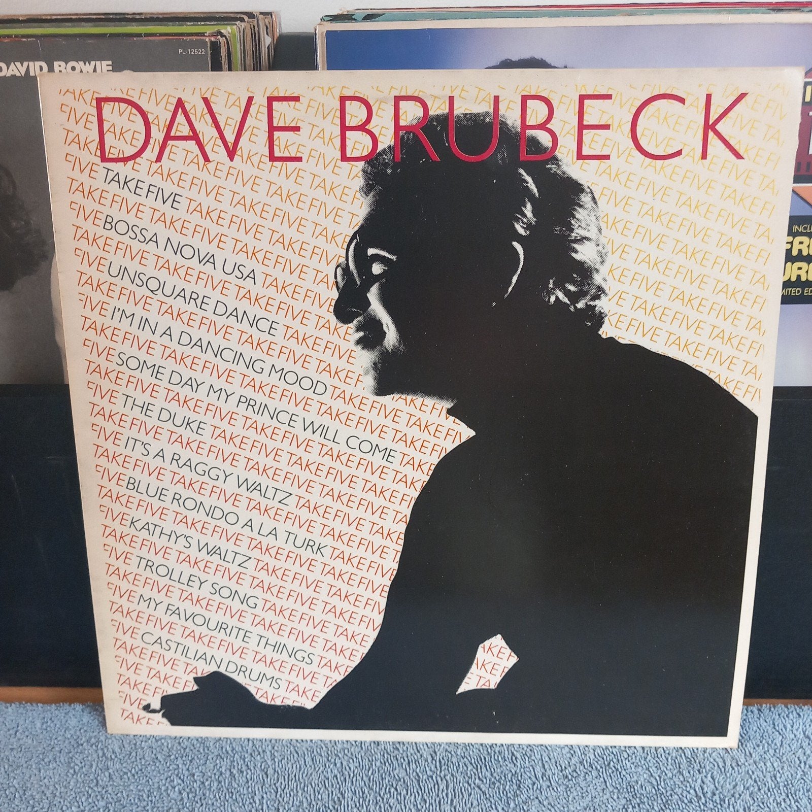 lp dave brubeck take five, Ophalen of Verzenden, Gebruikt, 12 inch