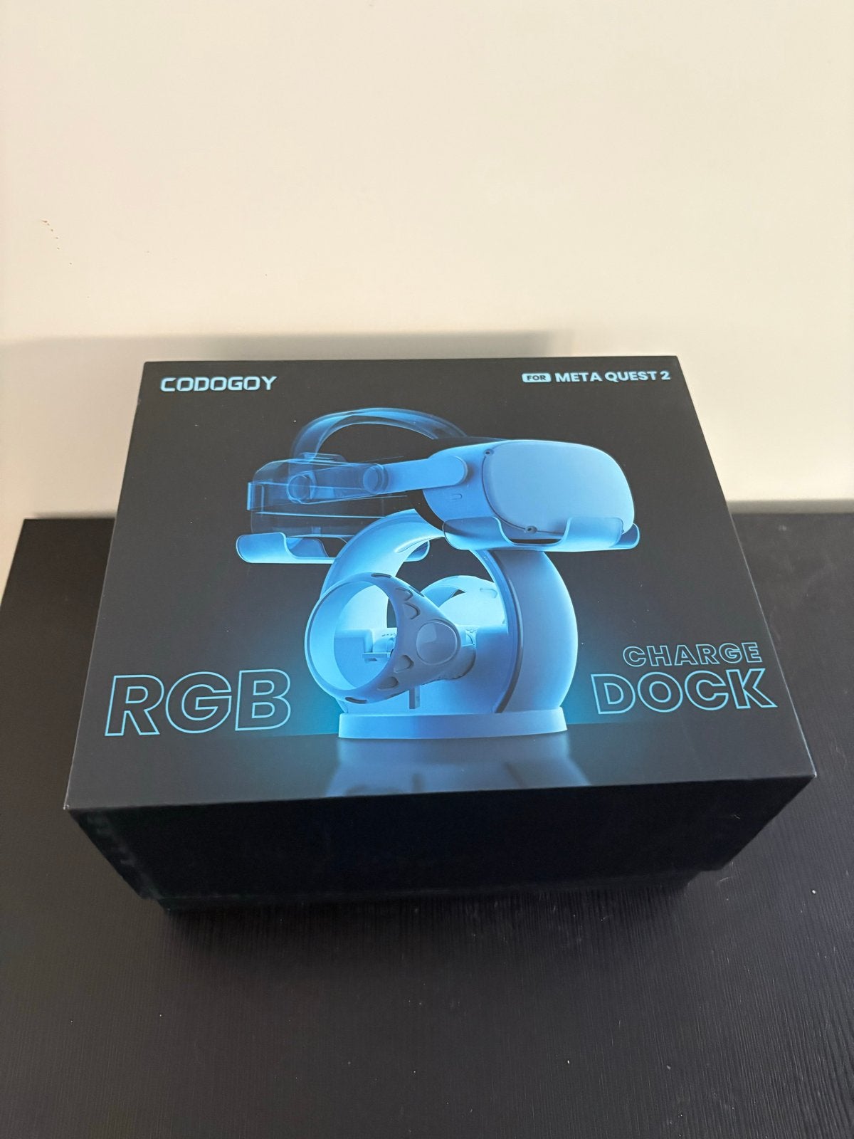 VR Oplaadstation voor Meta Quest 2 met RGB Verlichting, Overige typen, Nieuw, Ophalen of Verzenden, Overige platformen