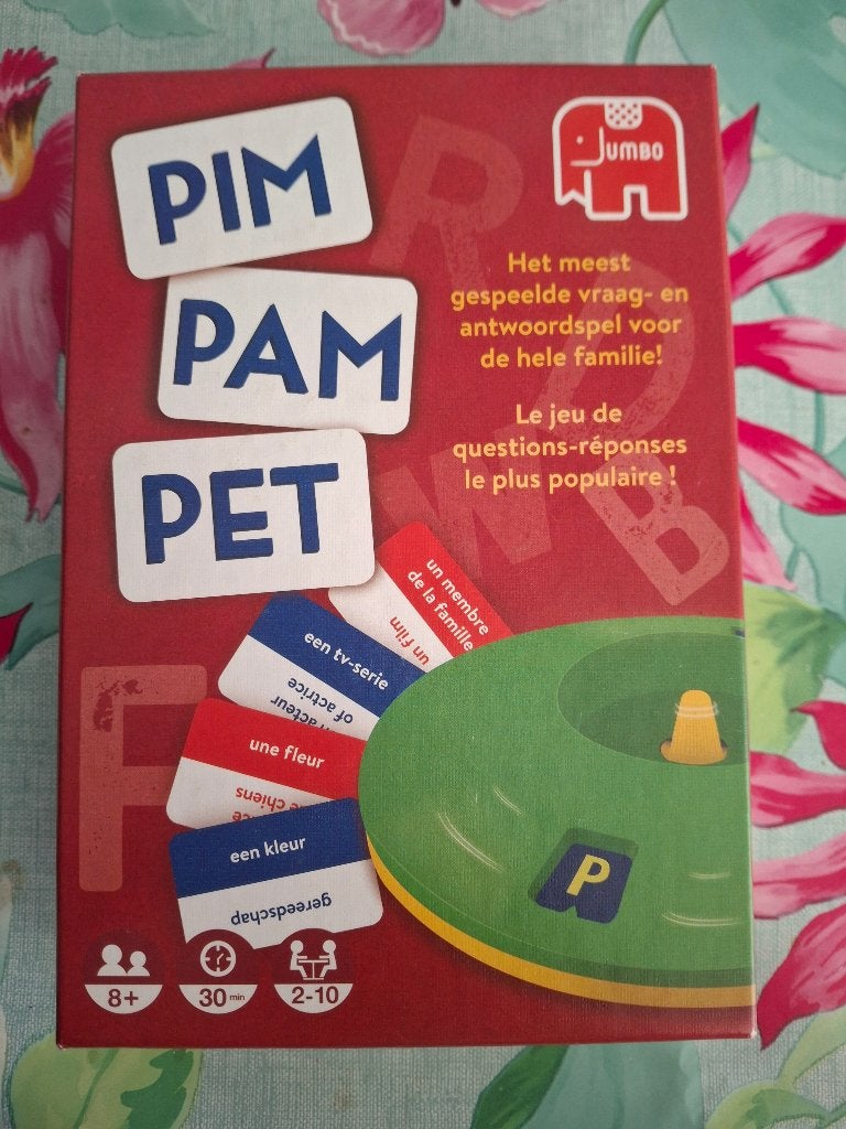 Pim pam pet, Ophalen of Verzenden, Zo goed als nieuw, Jumbo